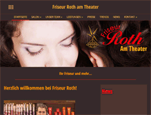 Tablet Screenshot of friseur-roth-freiburg.de